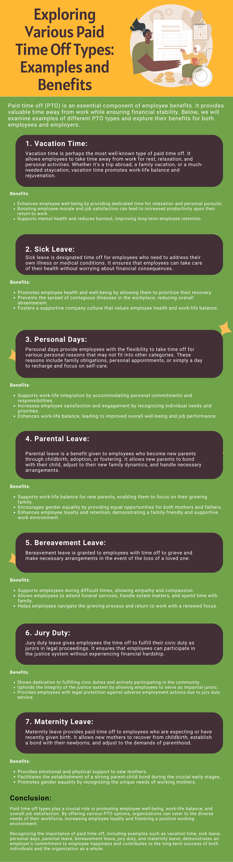 Exploring Various Paid Time Off Types: Examples and Benefits