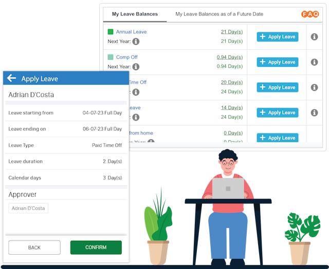 Leave S Leave Management system software that is easy to use | SnowHR.com